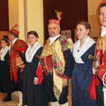 Počasna straža u kazalištu Marina Držića prilikom održavanja svečane sjednice Gradskog vijeća 
